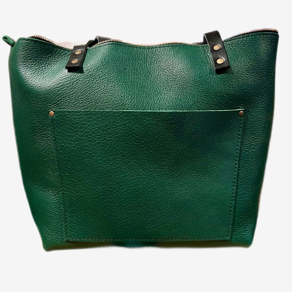 Portland Leather Bacalar Large Zipper Tote